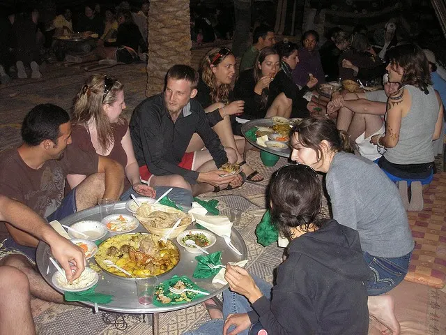 Dinner at Sinai Desert